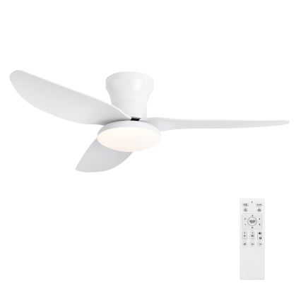 Brilagi - LED zatemnilni stropni ventilator LED/30W/230V 3000-6500K bela + daljinski upravljalnik