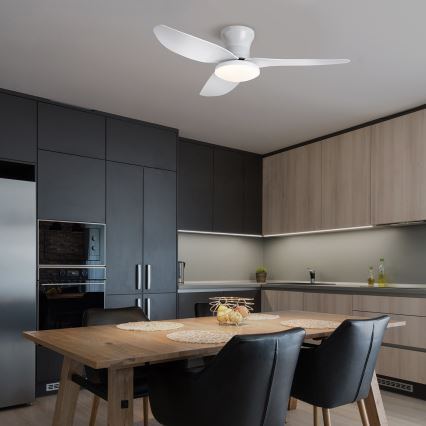 Brilagi - LED zatemnilni stropni ventilator LED/30W/230V 3000-6500K bela + daljinski upravljalnik