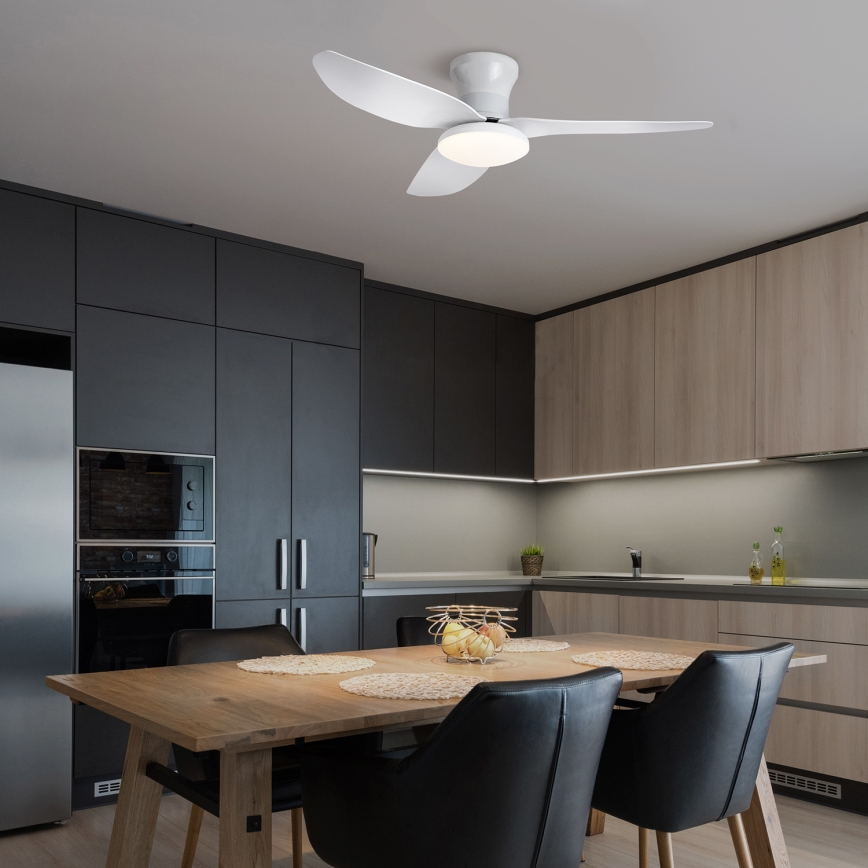 Brilagi - LED zatemnilni stropni ventilator LED/30W/230V 3000-6500K bela + daljinski upravljalnik