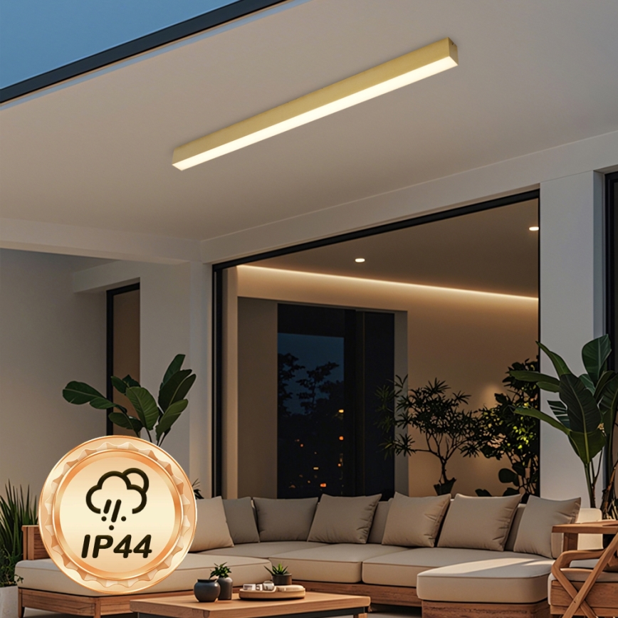 Brilagi - LED stropna svetilka za kopalnico SLEEKLINE LED/40W/230V 3000/4500/6000K zlata IP44
