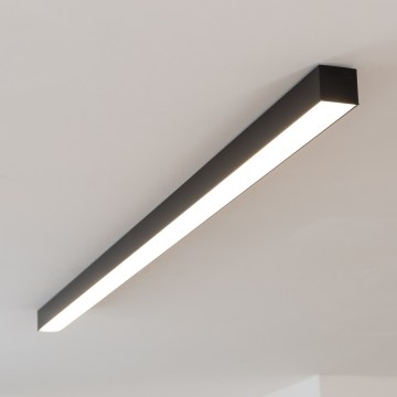 Brilagi - LED stropno nadometno svetilo FULLDAY LED/30/40/50W/230V 2700/4000/6000K 150 cm črna