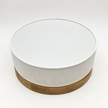 Brilagi - LED stropno svetilo BELLADONNA LED/20W/230V Ø 30 cm bela/hrast