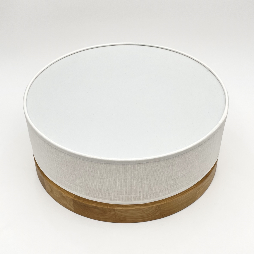 Brilagi - LED stropno svetilo BELLADONNA LED/20W/230V Ø 30 cm bela/hrast