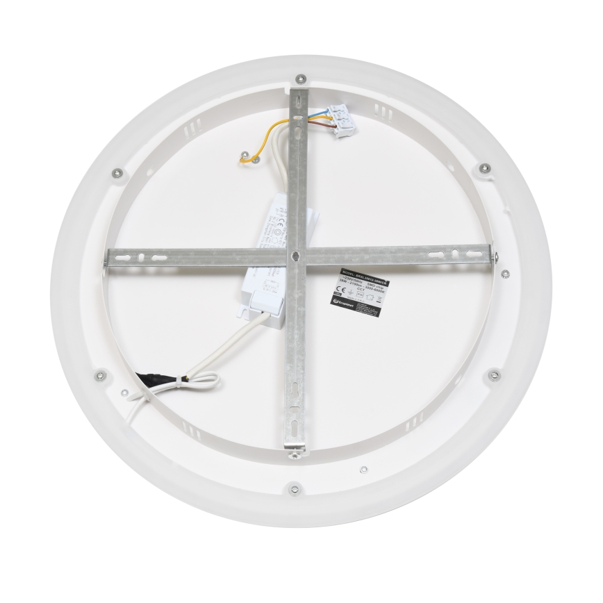Brilagi - LED zatemnljivo stropno svetilo FLARE LED/38W/230V 3000-6000K premer 48 cm črna/bela + daljinski upravljalnik