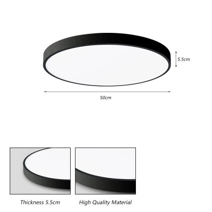Brilagi - LED stropno svetilo POOL LED/60W/230V 3000/4000/6000K 50 cm