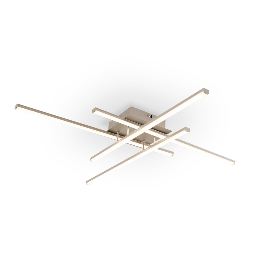 Brilagi - LED stropna svetilka STRIPES LED/37W/230V 68x68 cm srebrna
