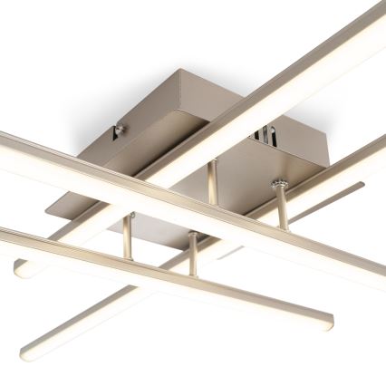 Brilagi - LED stropna svetilka STRIPES LED/37W/230V 68x68 cm srebrna