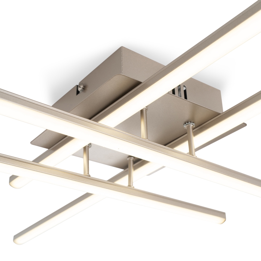 Brilagi - LED stropna svetilka STRIPES LED/37W/230V 68x68 cm srebrna