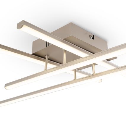 Brilagi - LED stropna svetilka STRIPES LED/37W/230V 68x68 cm srebrna