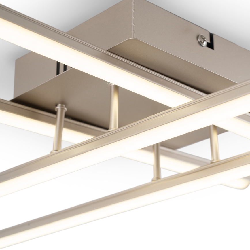 Brilagi - LED stropna svetilka STRIPES LED/37W/230V 68x68 cm srebrna