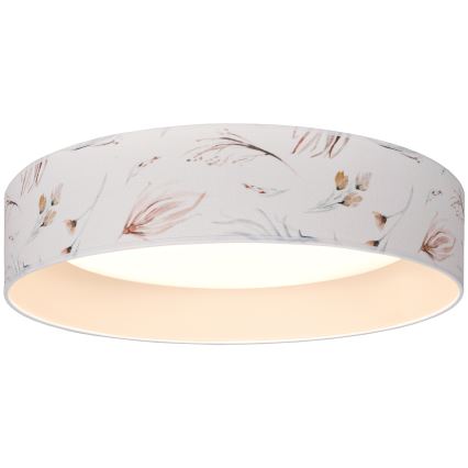 Brilagi - LED stropna svetilka VELVET SIMPLE LED/24W/230V 3000K premer 45 cm bela/cvetje