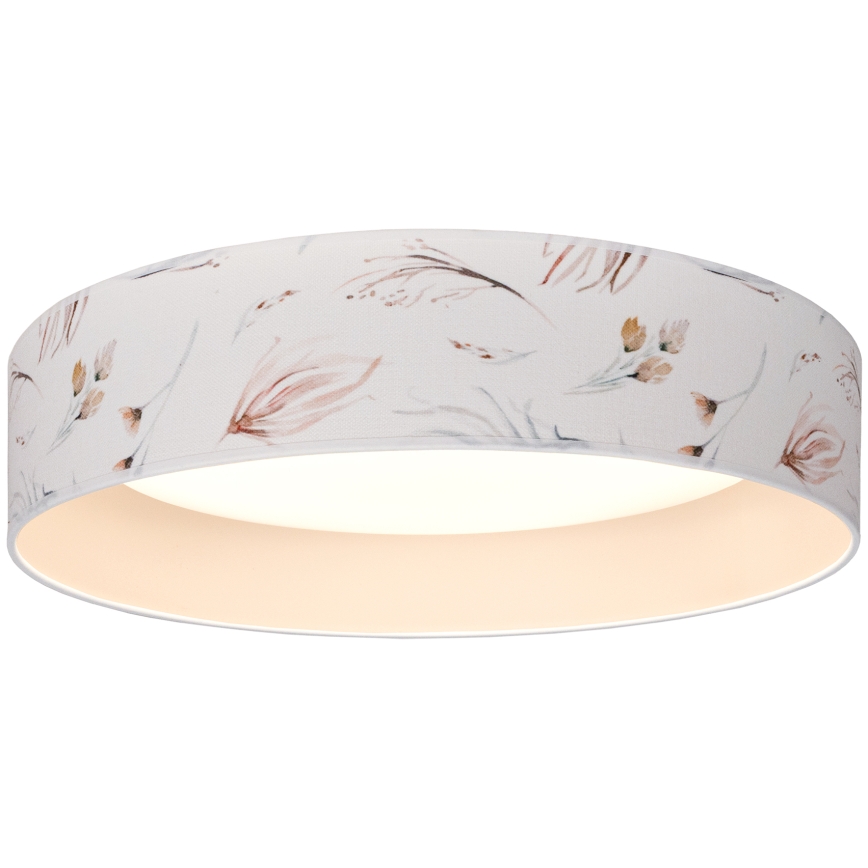 Brilagi - LED stropna svetilka VELVET SIMPLE LED/24W/230V 3000K premer 45 cm bela/cvetje