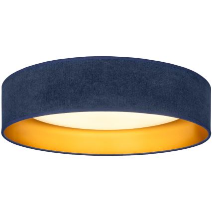 Brilagi - LED stropna svetilka VELVET SIMPLE LED/36W/230V 3000K, premer 55 cm, modra/zlata