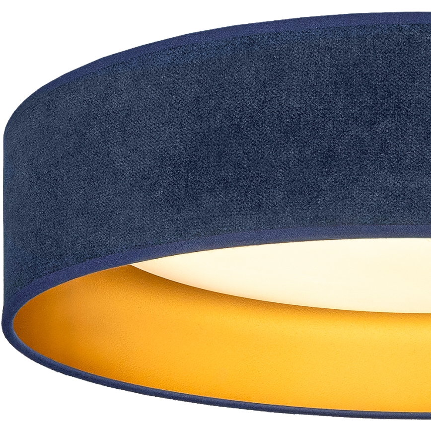 Brilagi - LED stropna svetilka VELVET SIMPLE LED/36W/230V 3000K, premer 55 cm, modra/zlata