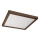 Brilagi - LED Stropno svetilo WOODY FRAME LED/40W/230V 60x60 cm IP44 oreh