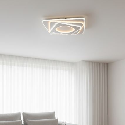 Brilagi - LED zatemnljivo stropno svetilo MODERNO LED/100W/230V 3000-6000K 48x48 cm + daljinski upravljalnik