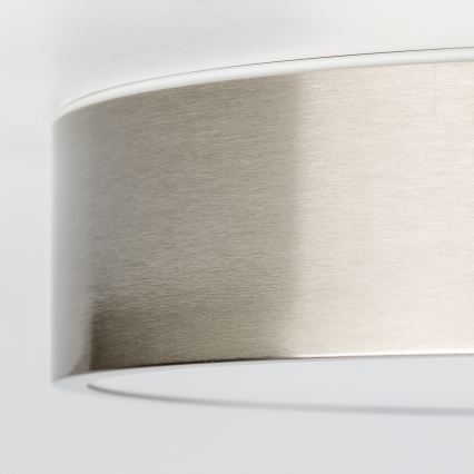 Brilagi - LED kopalniška stropna svetilka POOL LED/24W/230V 3000/4000/5500K premer 30 cm IP54 matni krom