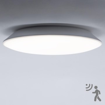 Brilagi - LED stropno svetilo za kopalnico s senzorjem VESTAS LED/12W/230V premer 23 cm 3000K IP54