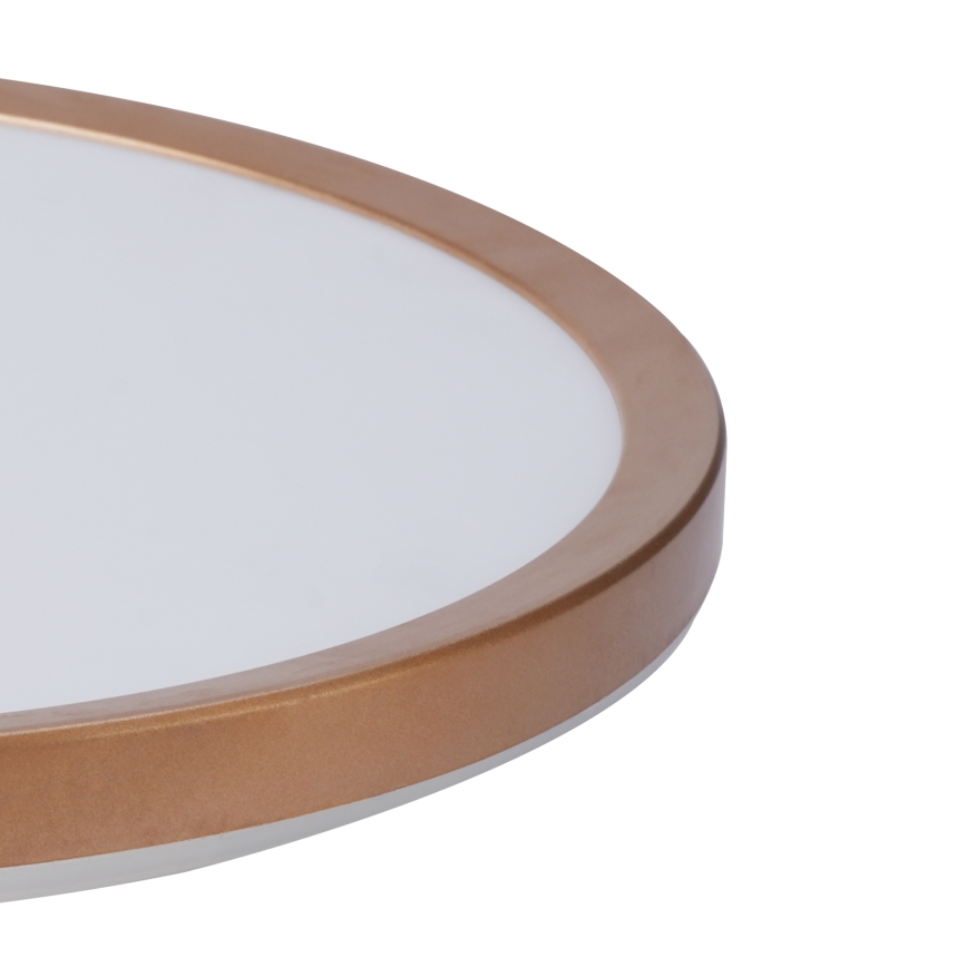 Brilagi - ULTRA SLIM LED stropna svetilka za kopalnico, LED/24W/230V, premer 42 cm, barva rožnatega zlata, IP54