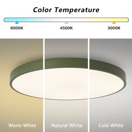 Brilagi - LED zatemnljivo svetilo POOL SMART LED/128W/230V premer 100 cm 3000-6000K Wi-Fi Tuya + daljinsko upravljanje zelena