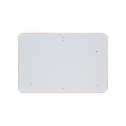 Brilagi - Zatemnljivo LED stropno svetilo MOLINA SQUARE LED/128W/230V 3000-6000K hrast 90x60 cm + daljinski upravljalnik
