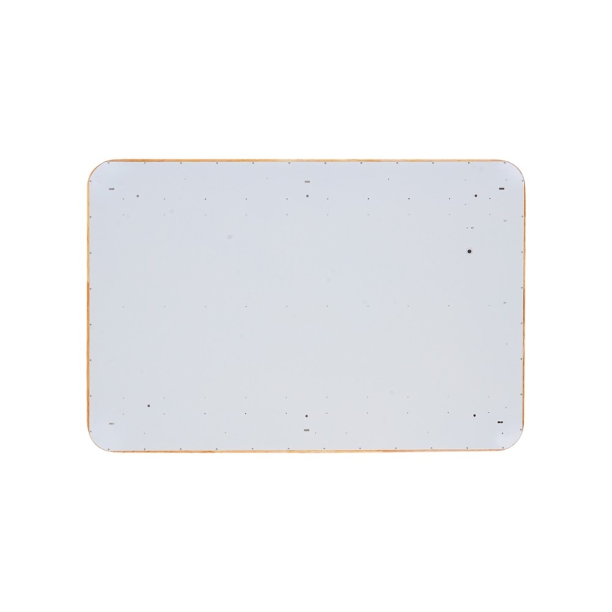 Brilagi - Zatemnljivo LED stropno svetilo MOLINA SQUARE LED/128W/230V 3000-6000K hrast 90x60 cm + daljinski upravljalnik