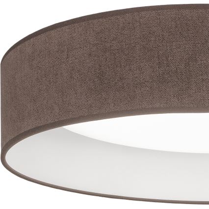 Brilagi - LED zatemnjiva stropna svetilka VELVET SMART VARI LED/36W/230V 3000-6500K pr. 55 cm rjava + daljinski upravljalnik