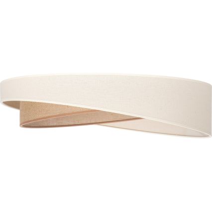 BRILAGI - Zatemnljivo LED stropno svetilo VELVET TWIST LED/36W/230V 3000-6000K premer 65 cm Wi-Fi Tuya Beacon kremna/bež + daljinski upravljalnik