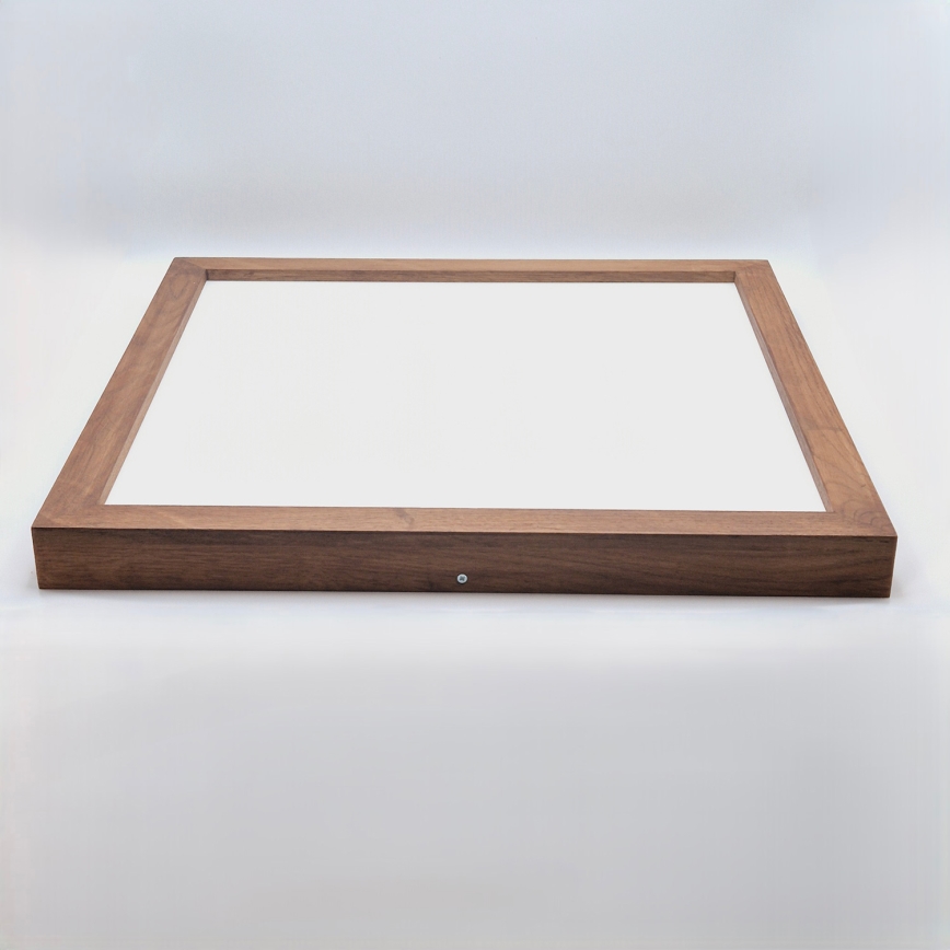 Brilagi - LED Stropna svetilka za kopalnico WOODY FRAME LED/40W/230V 60x60 cm IP44 češnja