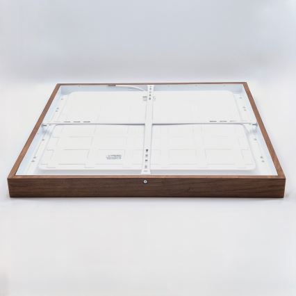 Brilagi - LED Stropna svetilka za kopalnico WOODY FRAME LED/40W/230V 60x60 cm IP44 češnja