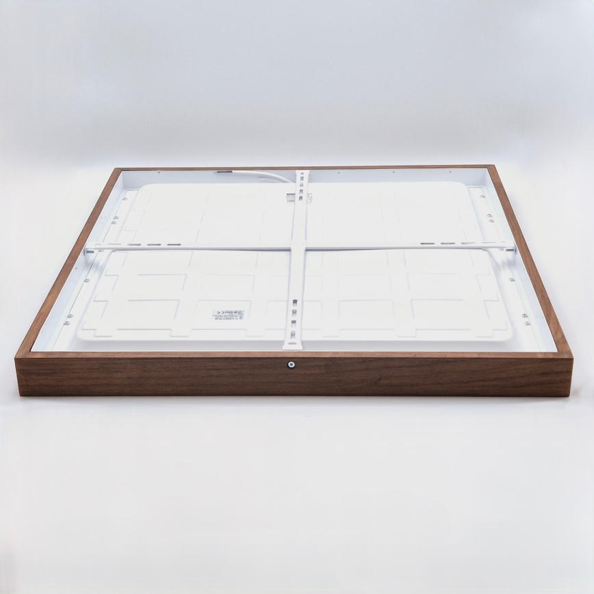 Brilagi - LED Stropna svetilka za kopalnico WOODY FRAME LED/40W/230V 60x60 cm IP44 češnja