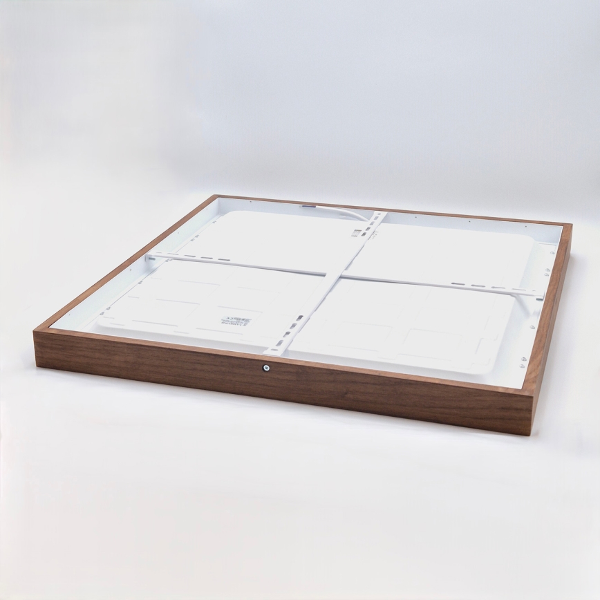 Brilagi - LED Stropna svetilka za kopalnico WOODY FRAME LED/40W/230V 60x60 cm IP44 češnja