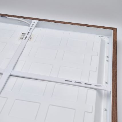 Brilagi - LED Stropna svetilka za kopalnico WOODY FRAME LED/40W/230V 60x60 cm IP44 češnja