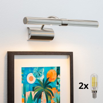 Brilagi - LED Svetilka za slike DANAE 2xE14/4W/230V 3000K mat krom