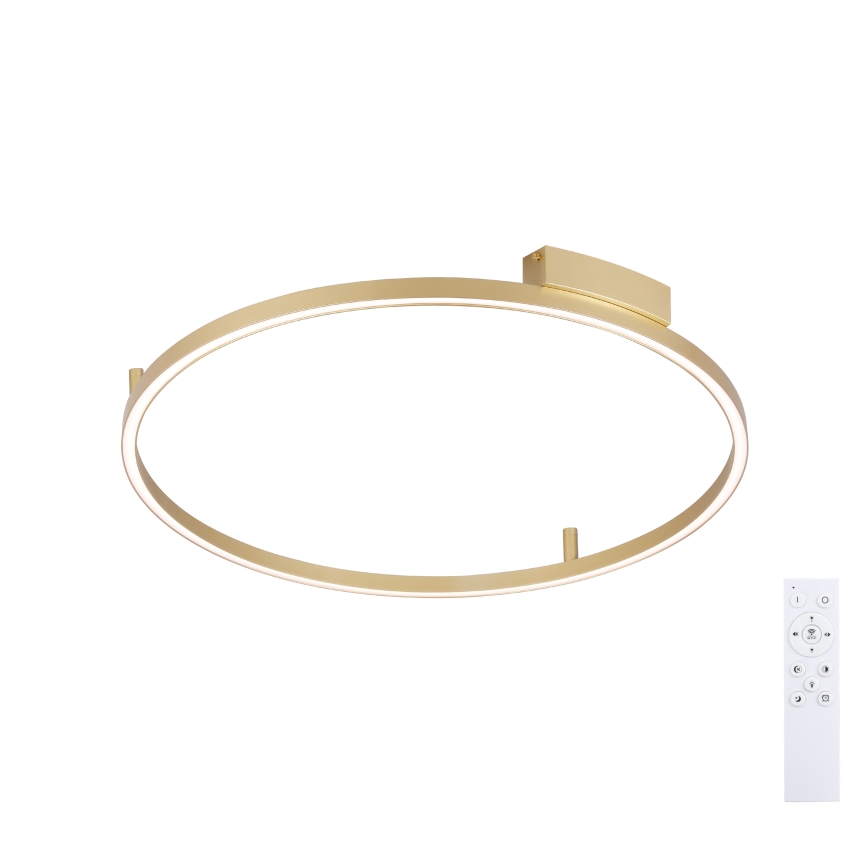 Brilagi - Zatemnjiva stropna LED svetilka PORTOFINO LED/60W/230V 3000-6000K premer 80 cm zlata + daljinski upravljalnik