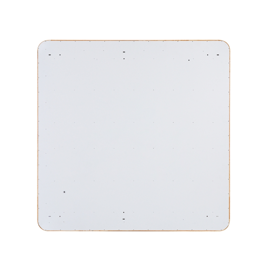 Brilagi - zatemnjevalna LED stropna svetilka WOODLINE SQUARE LED/100W/230V 3000-6000K hrast 80x80 cm + daljinski upravljalnik