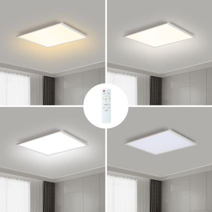 Brilagi - LED zatemnjevalno stropno svetilo SLIMFRAME LED/36W/230V 45x45 cm 3000-6000K belo + daljinski upravljalnik