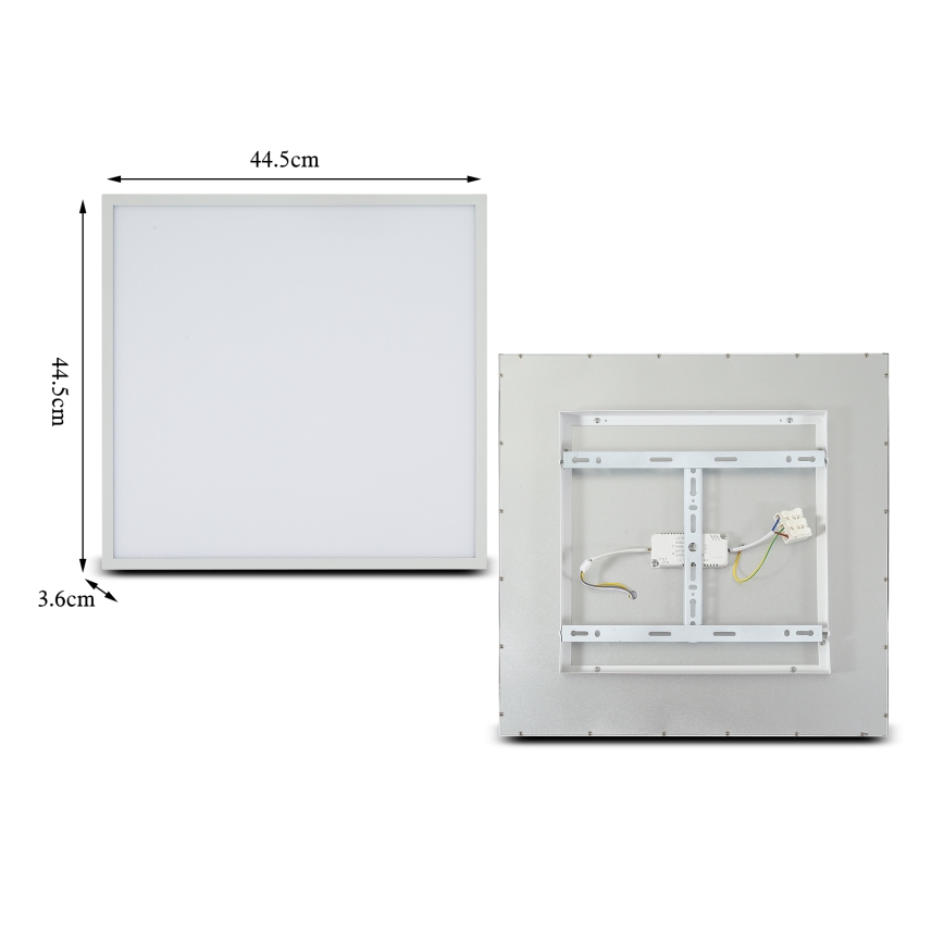Brilagi - LED zatemnjevalno stropno svetilo SLIMFRAME LED/36W/230V 45x45 cm 3000-6000K belo + daljinski upravljalnik