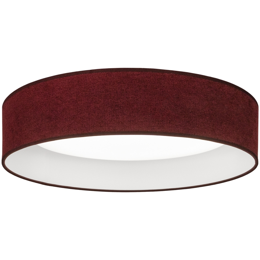 Brilagi - Zatemljiva stropna LED svetilka VELVET SMART VARI LED/24W/230V 3000-6500K premer 45 cm vinsko rdeča + daljinski upravljalnik