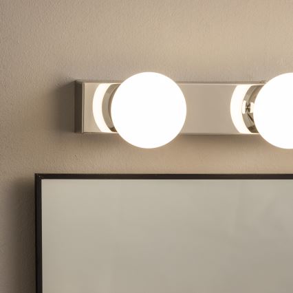 Brilagi - LED kopalniška razsvetljava za ogledalo HOLLYWOOD 4xLED/3W/230V 53 cm IP44 poliran krom