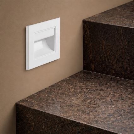 Brilagi - LED svetilo za stopnice STEP LIGHT LED/1,5W/230V IP44 bela