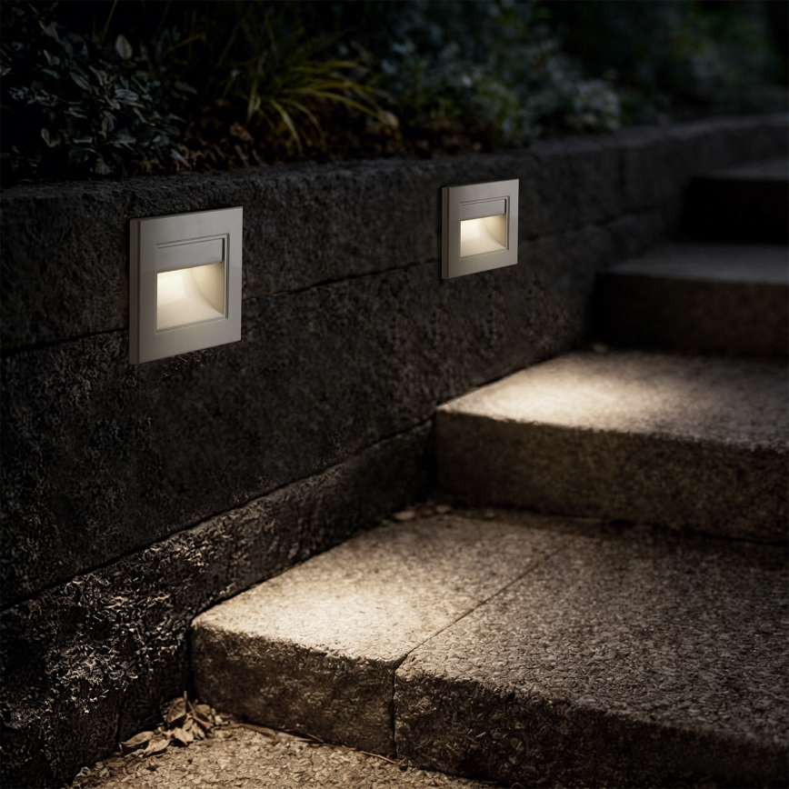 Brilagi - LED svetilo za stopnice STEP LIGHT LED/1,5W/230V IP44 bela