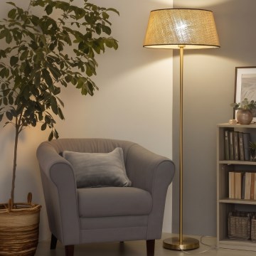 Brilagi - LED talna svetilka CERIA 1xE27/20W/230V premer 50 cm bežna/zlata