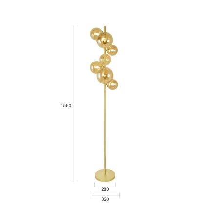 Brilagi - LED Talna svetilka MILLA 7xG9/3W/230V zlata