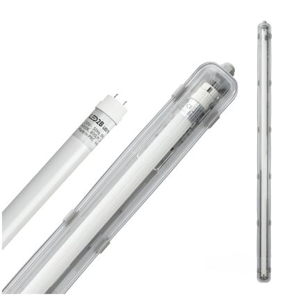 Brilagi - LED tehnično prahotesno fluorescenčno svetilo OPTIMA T8 1xG13/18W/230V 4000K IP65 128 cm