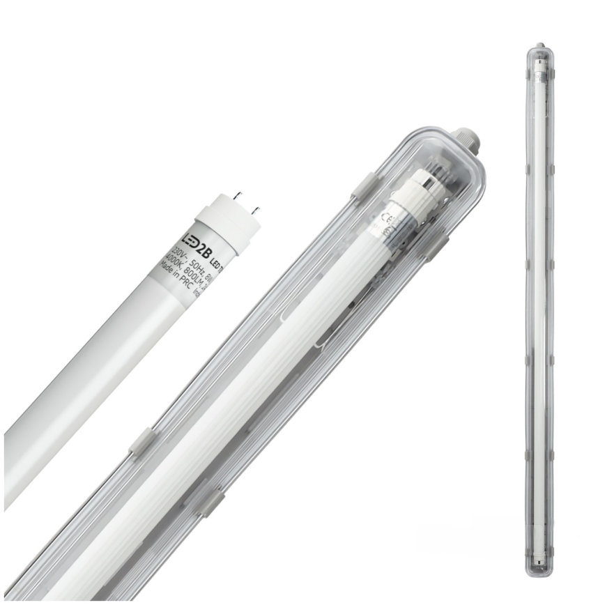 Brilagi - LED tehnično prahotesno fluorescenčno svetilo OPTIMA T8 1xG13/18W/230V 4000K IP65 128 cm