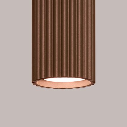 Brilagi - LED točkovna svetilka CRESTO 1xGU10/10W/230V 10 cm rjava