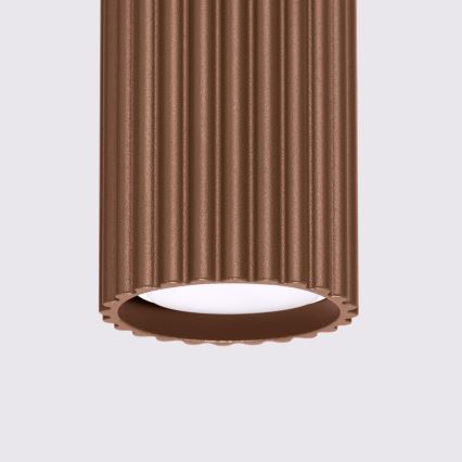 Brilagi - LED točkovna svetilka CRESTO 1xGU10/10W/230V 10 cm rjava
