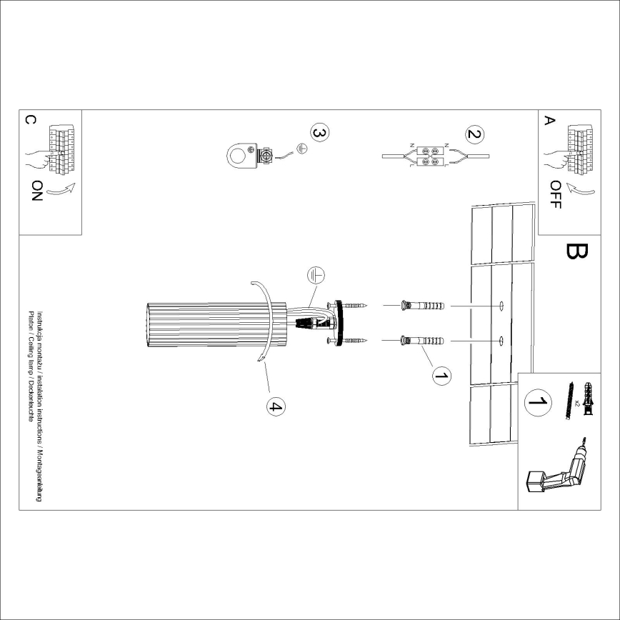 Brilagi - LED točkovna svetilka CRESTO 1xGU10/10W/230V 20 cm rdeča
