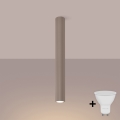 BRILAGI - LED točkovna svetilka CRESTO 1xGU10/10W/230V 60 cm taupe